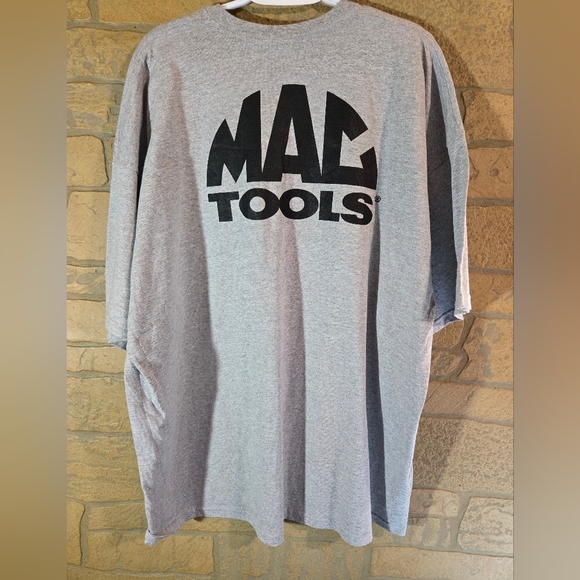 MAC TOOLS Short Sleeve Ash Gray Tee Shirt Men's Size 3XL - Picture 6 of 6